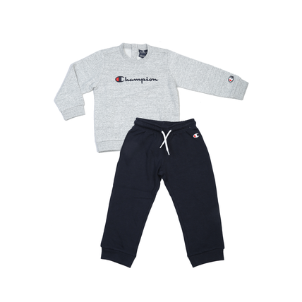 Champion Boy Toddler Crewneck Suit (306531)-GREY