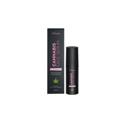 Vican Wise Beauty Cannabis Face Serum Εντατικός Ορός Θρέψης, Ενυδάτωσης & Αναζωογόνησης Με Οργανικό Έλαιο Κάνναβης 30ml