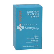 Medisei Time Eraser Color Fluid Sun Shield SPF50 - Αντηλιακό Γαλάκτωμα Προσώπου με Χρώμα, 50ml