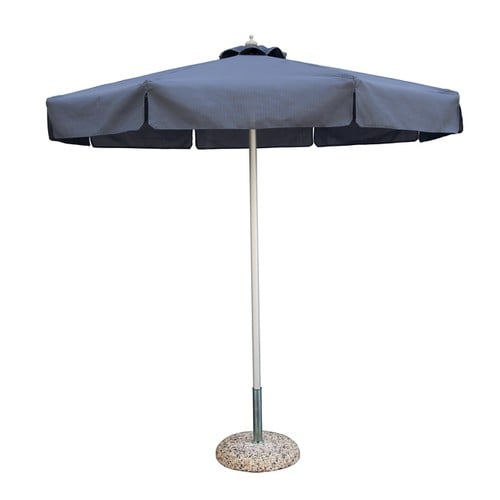Aluminium parasol 300 cm Pli Articulation manivelle-Vert-martktschirm Manivelle Parapluie