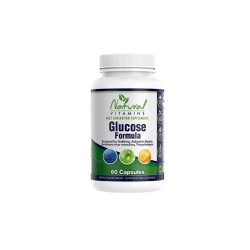 Natural Vitamins Glucose Formula Συμπλήρωμα Διατροφής Για Την Ρύθμιση Του Σακχάρου 60 κάψουλες