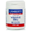 Lamberts Vitamin E Natural 250iu, 100caps (8707-100)