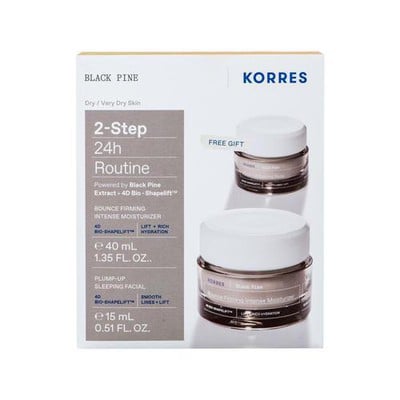 Korres Promo 2-Step 24h Routine Black Pine Μαύρη Π