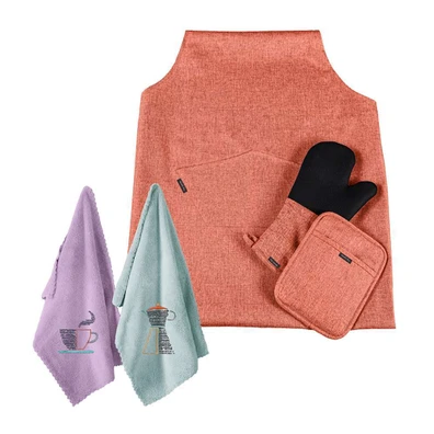Σετ 5τμχ Κουζίνας Cook set Orange guy Laroche  100