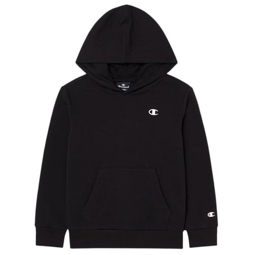 Champion Boy Hooded Sweatshirt (306576)-BLACK