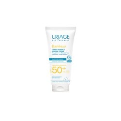 Uriage Bariesun SPF50+ Mineral Cream Αντηλιακή Κρέμα Πολύ Υψηλής Προστασίας Προσώπου Σώματος Για Ευαίσθητα Δέρματα 100ml