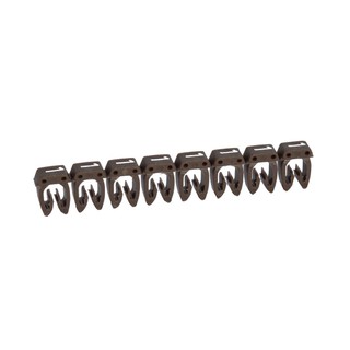 Markers "1" For Cable 1.5-2.5Mm2 Brown - 038221