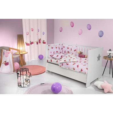 Σετ 3τμχ. Βρεφικά Σεντόνια pet Fuchsia Saint Clair