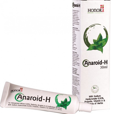 HONORA  Anaroid-H Κρέμα Προστασίας, Πρόληψης και Φροντίδας των Αιμορροϊδων 30ml