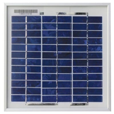 Multi Crystal Solar Panel 5Wp 12V Invictus Srm-5P