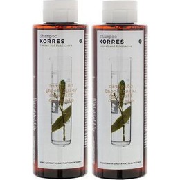 Korres 1+1 Δώρο Πακέτο Προσφοράς Shampoo Laurel & Echinacea Σαμπουάν για την Πιτυρίδα / Ξηροδερμία Δάφνη & Εχινάκεια, 2x250ml