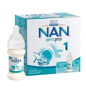 Nestle Nan Optipro 1 Starter Pack, 6x70ml
