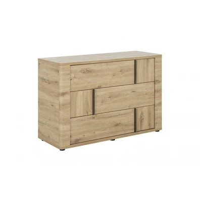 Συρταριέρα Confidence με 3 συρτάρια 121x 45x80εκ. 