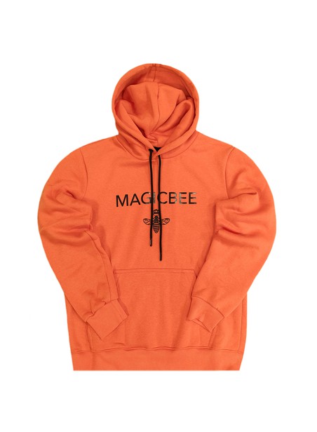 Magicbee classic logo hoodie - orange