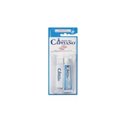 Pasta Del Capitano Travel Kit Plaque & Cavities Toothpaste Οδοντόπαστα 25ml & Toothbrush Οδοντόβουρτσα 1 τεμάχιο