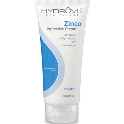 HYDROVIT Zinco Protective Cream Κρέμα Πρόληψης & Προστασίας Από Ερεθισμούς Του Δέρματος 100ml