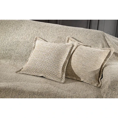 Διακοσμητική Μαξιλαροθήκη Rosana Cream 45x45 guy L