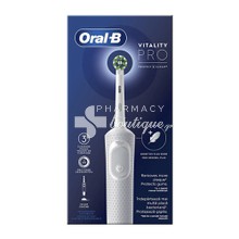 Oral-B Vitality Pro White - Ηλεκτρική Οδοντόβουρτσα (Λευκή), 1τμχ.