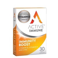 Active Immune Immunity Boost Vitamin D, C & Zinc 3