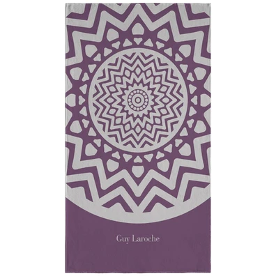 Πετσέτα Θαλάσσης Velour Printed 2101 Purple 100x17