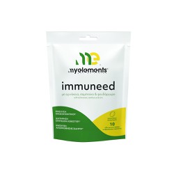 My Elements Immuneed Συμπλήρωμα Διατροφής Με Εχινάκεια Σαμπούκο Ψευδάργυρο & Γεύση Λεμόνι Για Ανοσοποιητικό 10 αναβράζουσες ταμπλέτες