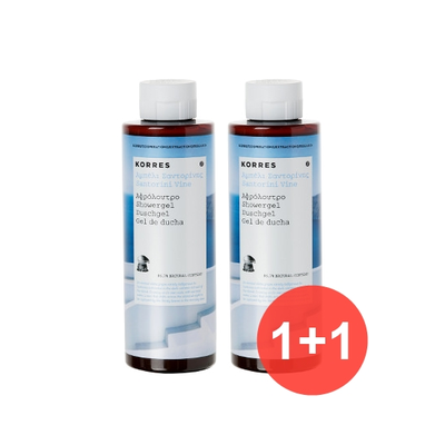 KORRES Αφρόλουτρο Αμπέλι Σαντορίνης 250ml 1+1 Δώρο