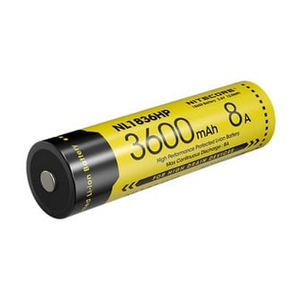 Μπαταρία NiteCore 18650 NL1836HP, 3600 mAh