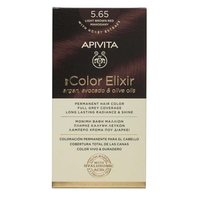 Apivita My Color Elixir 5.65 Hair Dye Brown Light 