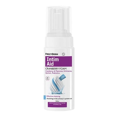 Frezyderm Intim Aid Cranberry Foam Ph5.0 Αφρός Καθ