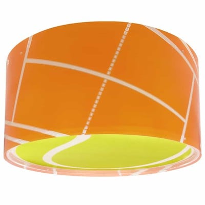 Kids Single Mount Ceiling Light E27x2 Sports Tenni