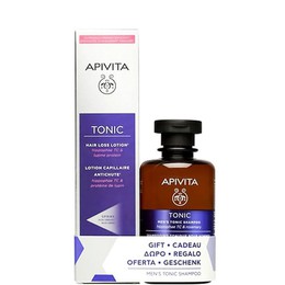 Apivita Promo Hair Loss Lotion Λοσιόν κατά της Τριχόπτωσης, 150ml & ΔΩΡΟ Men's Tonic Shampoo Τονωτικό Σαμπουάν για την Ανδρική Τριχόπτωση, 250ml