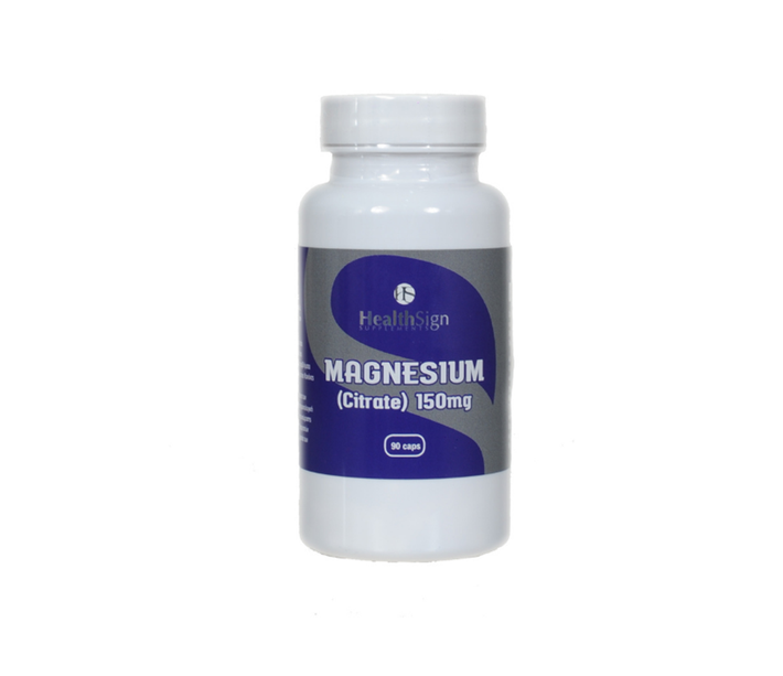 HEALTH SIGN MAGNESIUM CITRATE 150MG 90CAPS