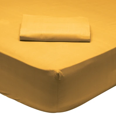 Das Home Σεντονι Μονο με Λαστιχο Mustard 1019 Must