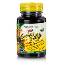 Natures Plus ULTRA SOURCE OF LIFE - Τόνωση, 30 tabs