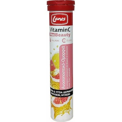 Lanes Vitamin C 500mg Plus Beauty Pink Lemonade 20