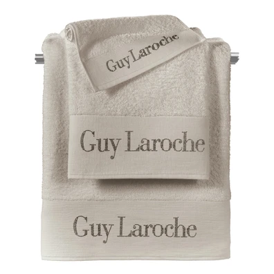 Σετ 3τμχ Πετσέτες Futura Natural guy Laroche  100%
