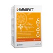Immuvit Vitamin C+D3+Zn - Ανοσοποιητικό, 30 caps