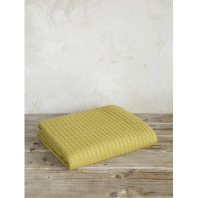 Κουβέρτα Μονή 160x240 Habit - Gold Brown Nima Home