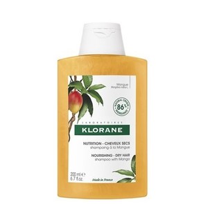 Klorane Shampoo Mangue Σαμπουάν με Βούτυρο Μάνγκο 