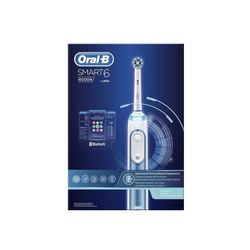 Oral-B Smart 6 6000N Ηλεκτρική Επαναφορτιζόμενη Οδοντόβουρτσα 1 Τεμάχιο