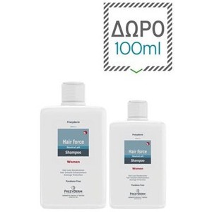 FREZYDERM Hair force shampoo women 200ml & Δώρο 10