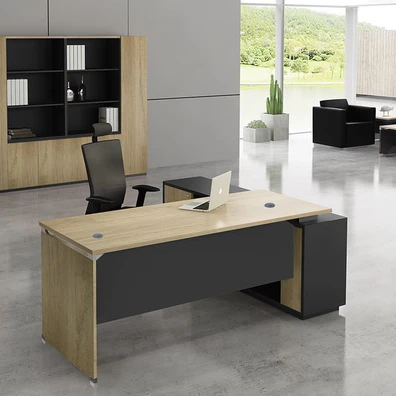 Γραφείο Αριστερή Γωνία Sonoma/ Γκρι 160x60/140x40 