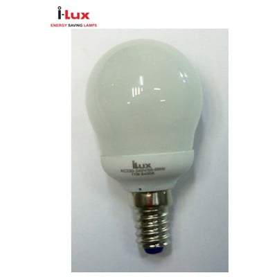 Cfl Energy Saving Light Bulb Sphere 11W Ε14 2700Κ 