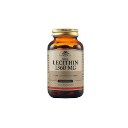 Solgar Lecithin 1360mg Nutritional Supplement To Stimulate the Nervous & Immune System 100 Softgels