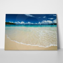 Beautiful beach at seychelles 200481704 a