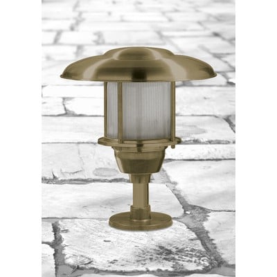 Brass Short Column Light Νο231 E27 Ip64 150W