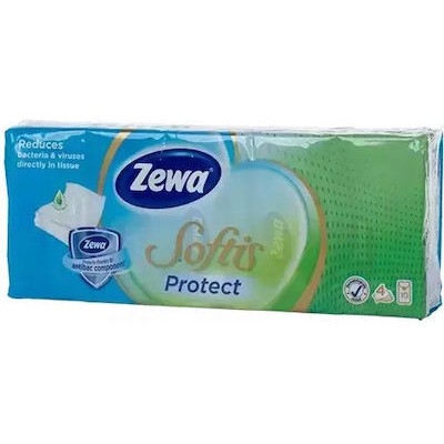 ZEWA Softis Protect Χαρτομάντηλα 