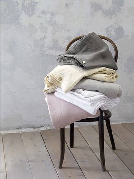 Παπλωματοθήκη Linen - Dark Gray