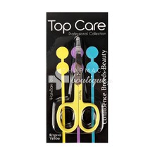 Vitorgan Top Care Straight Nail Scissors - Ψαλιδάκι Ίσιο (Κίτρινο), 1τμχ.