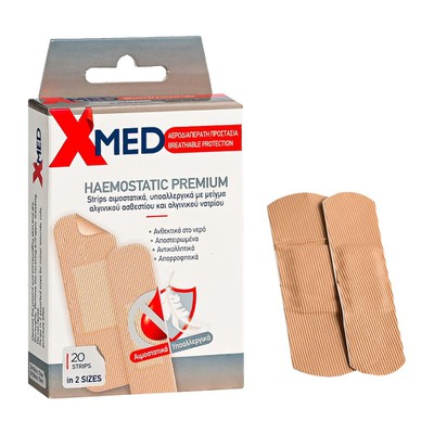 Medisei X-Med Haemostatic Strips in 2 Sizes 20 Pie